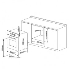 Духовка PYRAMIDA F 68 M IV RUSTICO