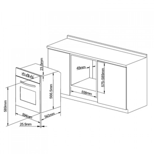 Духовка PYRAMIDA F 68 M IV RUSTICO