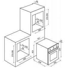 Духовка ARDESIA HX 010 X