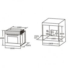 Духовка LIBERTY HO 718 B