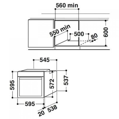 Духовка Whirlpool AKP 738 IX