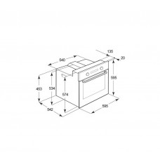 Духовка Whirlpool AKP 446 IX