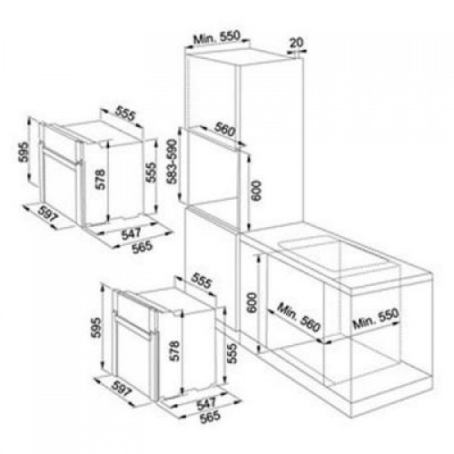 Духовка Franke Smart SM 86 M XS /N (116.0373.440)