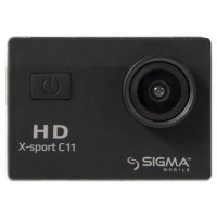 Экшн-камера Sigma Mobile X-sport C11 black (4827798324110)