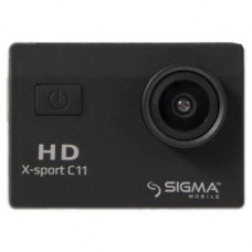 Экшн-камера Sigma Mobile X-sport C11 black (4827798324110)