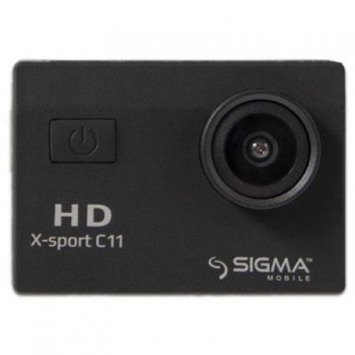 Экшн-камера Sigma Mobile X-sport C11 black (4827798324110)