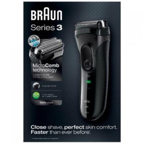 Электробритва Braun Series 3 3020 Black