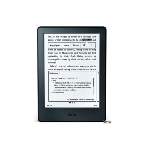 Электронная книга Amazon Kindle Paperwhite (2016) Black (Refurbished)