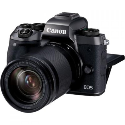 Фотоаппарат Canon EOS M5 18-150 IS STM Black Kit (1279C049)