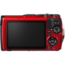 Фотоаппарат OLYMPUS TG-5 Red (Waterproof - 15m; GPS; 4K; Wi-Fi) + case (V104190RE010)