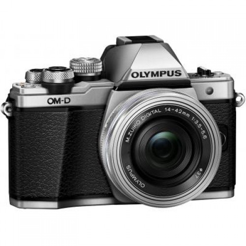 Фотоаппарат Olympus E-M10 mark II Pancake Zoom 14-42 Kit silver/silver (V207052SE000)