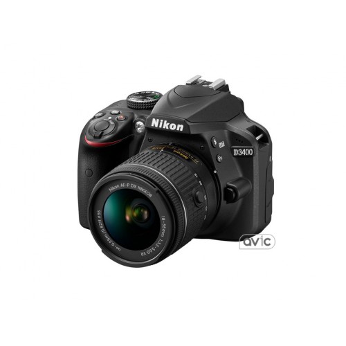 Фотоаппарат Nikon D3400 kit (18-55mm VR) Black