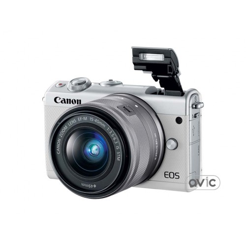 Фотоаппарат Canon EOS M100 kit (15-45mm) IS STM White