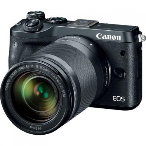 Фотоаппарат Canon EOS M6 18-150 IS STM Black Kit (1724C044AA)