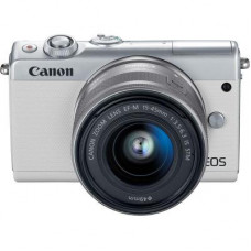 Фотоаппарат Canon EOS M100 15-45 IS STM Kit White (2210C048)