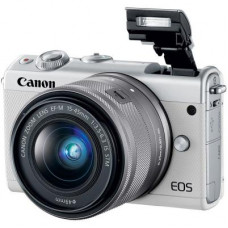 Фотоаппарат Canon EOS M100 15-45 IS STM Kit White (2210C048)