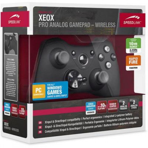 Геймпад Speedlink Xeox Pro Analog Gamepad - Wireless (SL-6566-BK-01)