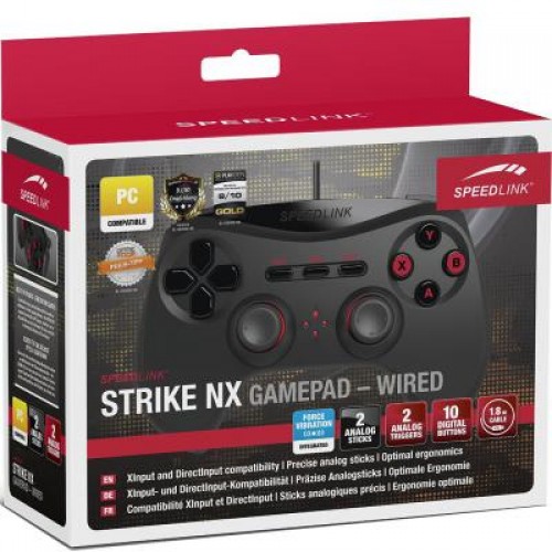 Геймпад Speedlink STRIKE NX Gamepad - for PC (SL-650000-BK-01)