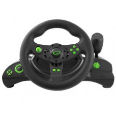 Руль Esperanza PC/PS3 Black-Green (EGW102)