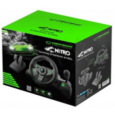 Руль Esperanza PC/PS3 Black-Green (EGW102)