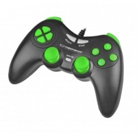 Геймпад Esperanza Fighter Black/Green (EGG105KG) USB