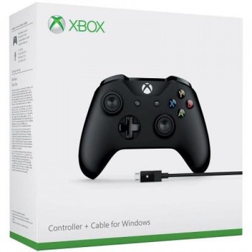 Геймпад Microsoft Xbox One Controller + USB Cable for Windows (4N6-00002)