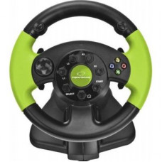 Руль Esperanza PC/PS3/XBOX 360 Black-Green (EG104)