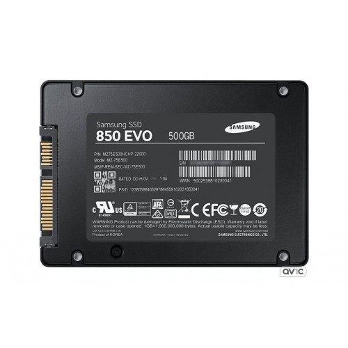 SSD накопитель Samsung 850 EVO MZ-75E500B