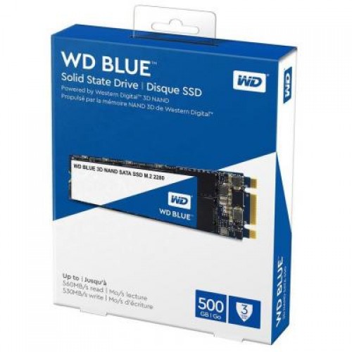 SSD накопитель M.2 2280 500GB Western Digital (WDS500G2B0B)