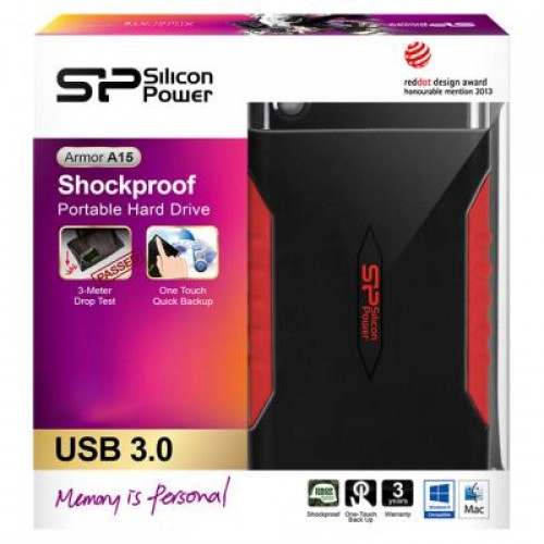 Внешний накопитель 2.5 1TB Silicon Power (SP010TBPHDA15S3L)