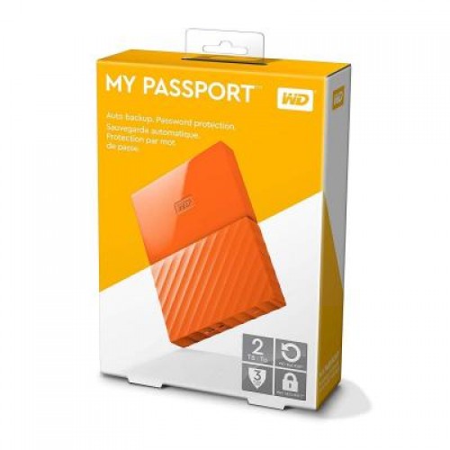 Внешний накопитель 2.5 2TB Western Digital (WDBS4B0020BOR)