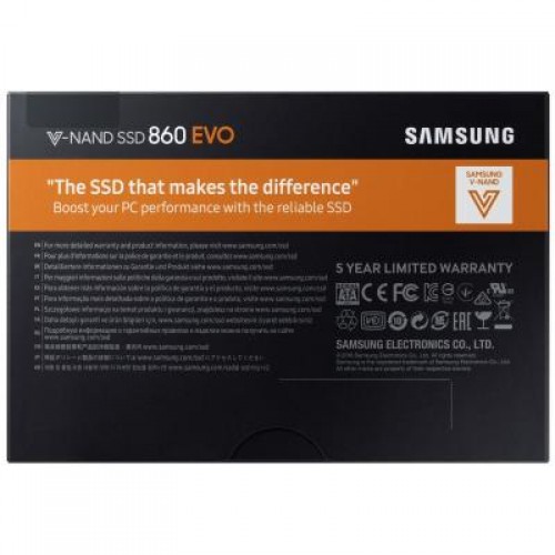 SSD накопитель 2.5 500GB Samsung (MZ-76E500BW)