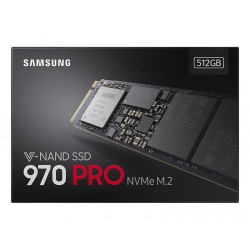 SSD накопитель 512GB Samsung 970 PRO M.2 PCIe 3.0 x4 V-NAND MLC (MZ-V7P512BW)