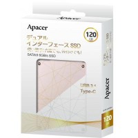 Внешний накопитель SSD USB 3.1 120GB Apacer (AP120GAS720-1)