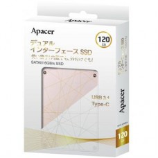 Внешний накопитель SSD USB 3.1 120GB Apacer (AP120GAS720-1)