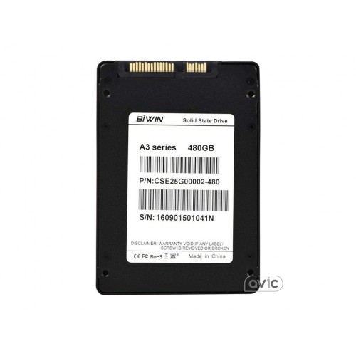 SSD накопитель BIWIN A3 120 GB (CSE25G00002-120)