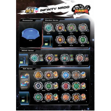 Волчок Auldey BeyBlade Infinity Nado Стандарт Deliver Mecha с устройством запуска (YW624306)