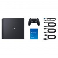 Игровая приставка Sony PlayStation 4 Pro PS4 Pro 1TB Black + DualShock 4 Version 2