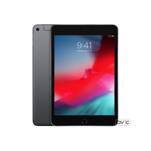 Планшет Apple iPad mini 5 Wi-Fi + Cellular 256GB Space Gray (MUXM2, MUXC2)