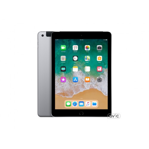 Планшет Apple iPad 2018 Wi-Fi + Cellular 32GB Space Gray (MR6Y2)