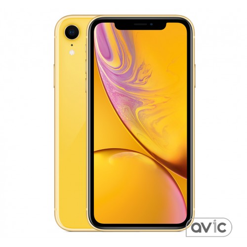 Смартфон Apple iPhone XR Dual Sim 128GB Yellow (MT1E2)