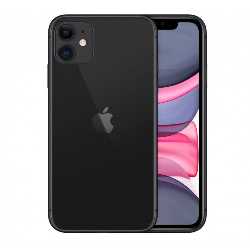 Смартфон Apple iPhone 11 64GB Dual Sim Black (MWN02)