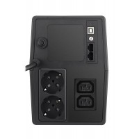 ИБП Mustek PowerMust 1000 LCD Line Int, 2xSchuko (1000-LCD-LI-T30)