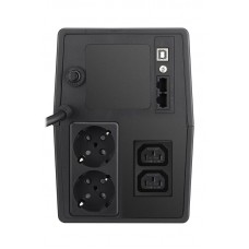 ИБП Mustek PowerMust 1000 LCD Line Int, 2xSchuko (1000-LCD-LI-T30)