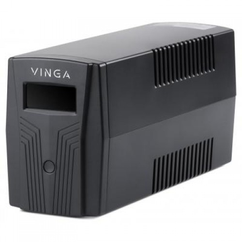 ИБП Vinga LCD 800VA plastic case with USB+RJ45 (VPC-800PU)