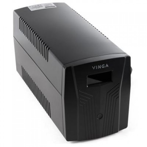 ИБП Vinga LCD 600VA plastic case with USB+RJ45 (VPC-600PU)