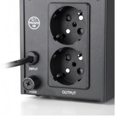 ИБП Vinga LCD 800VA metal case (VPC-800M)