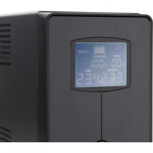 ИБП Vinga LCD 800VA metal case (VPC-800M)