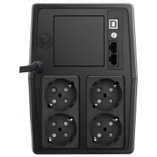 ИБП Mustek PowerMust 1000 LI, 4xSchuko RJ45, USB (1000-LED-LI-T10)