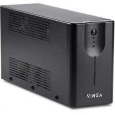 ИБП Vinga LED 800VA metal case with USB+RJ45 (VPE-800MU)